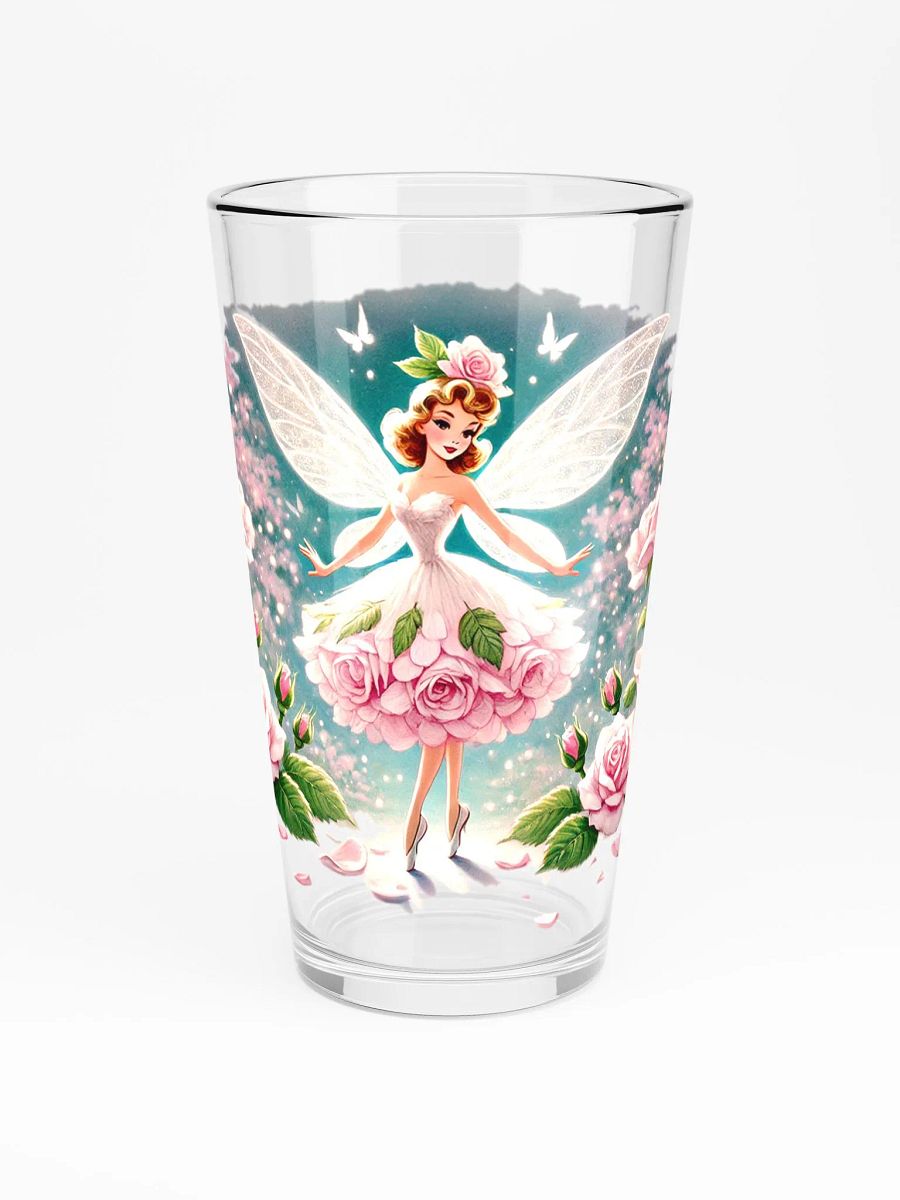 Rose Fairy 16 oz Drinking Glass - Enchanting Glassware product image (3)
