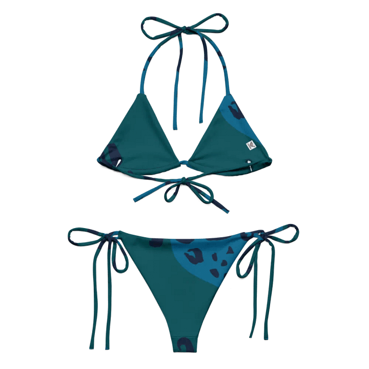 Oceanic Leopard All-Over Bikini Set product image (2)