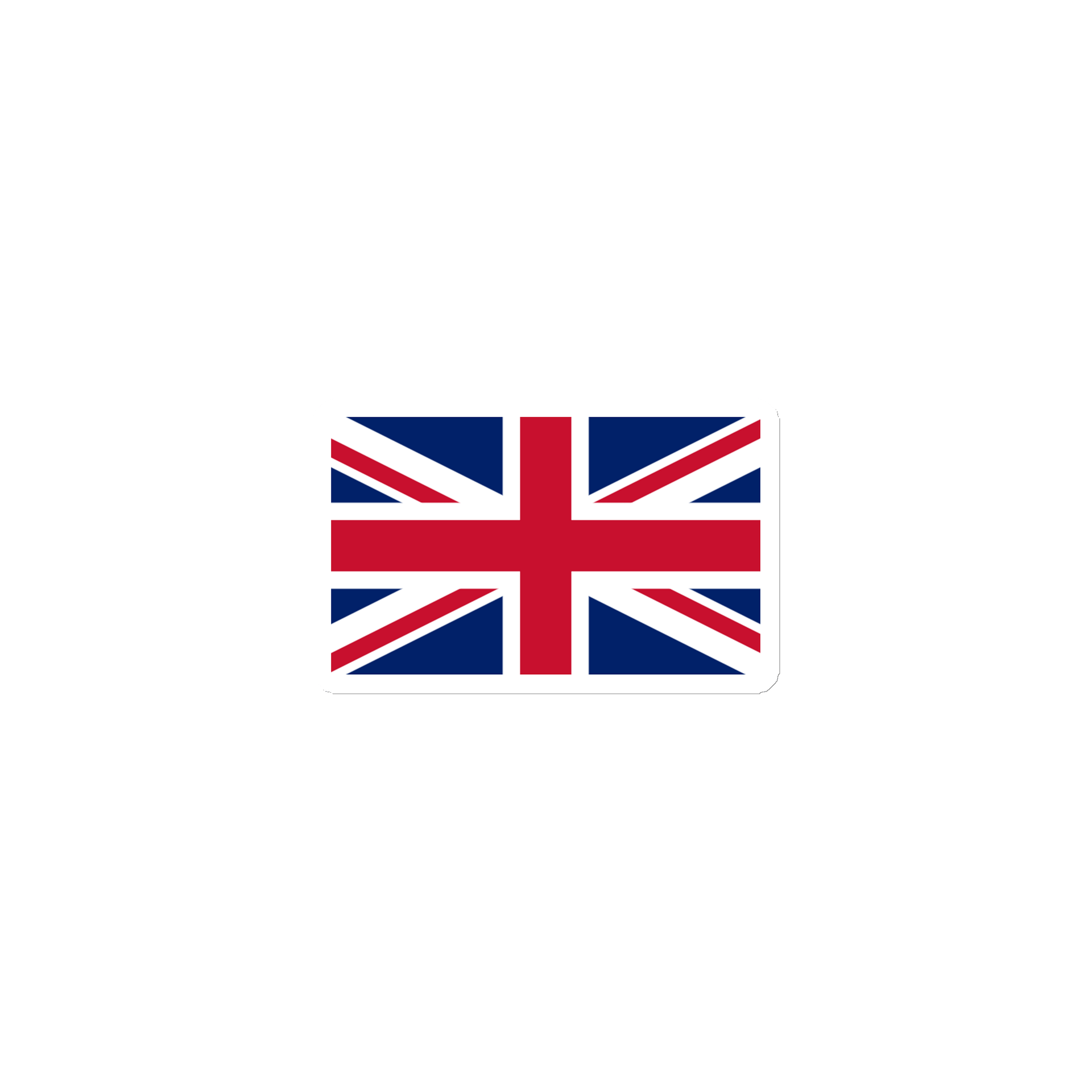 Union Jack Flag Die-Cut Magnets product image (1)