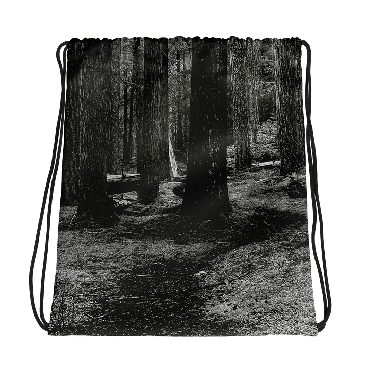 Hiking in the Buckhorn Wilderness Drawstring Backpack product image (1)