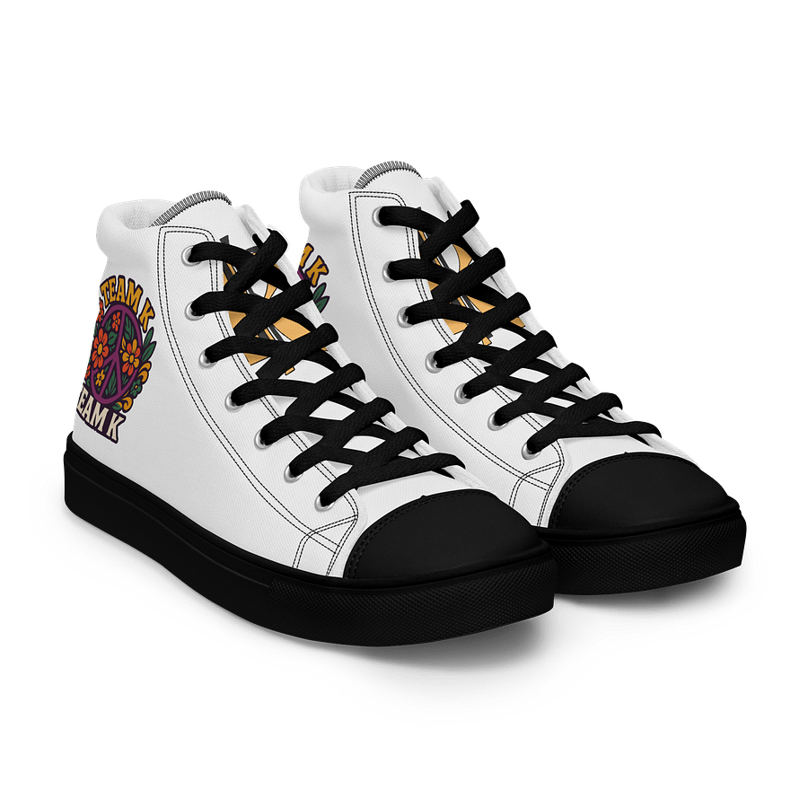Team K 1960's Women's High Top Canvas Shoes product image (11)