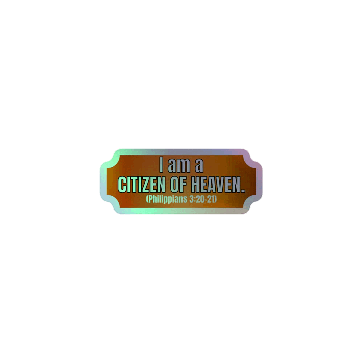 I AM A CITIZEN OF HEAVEN product image (1)