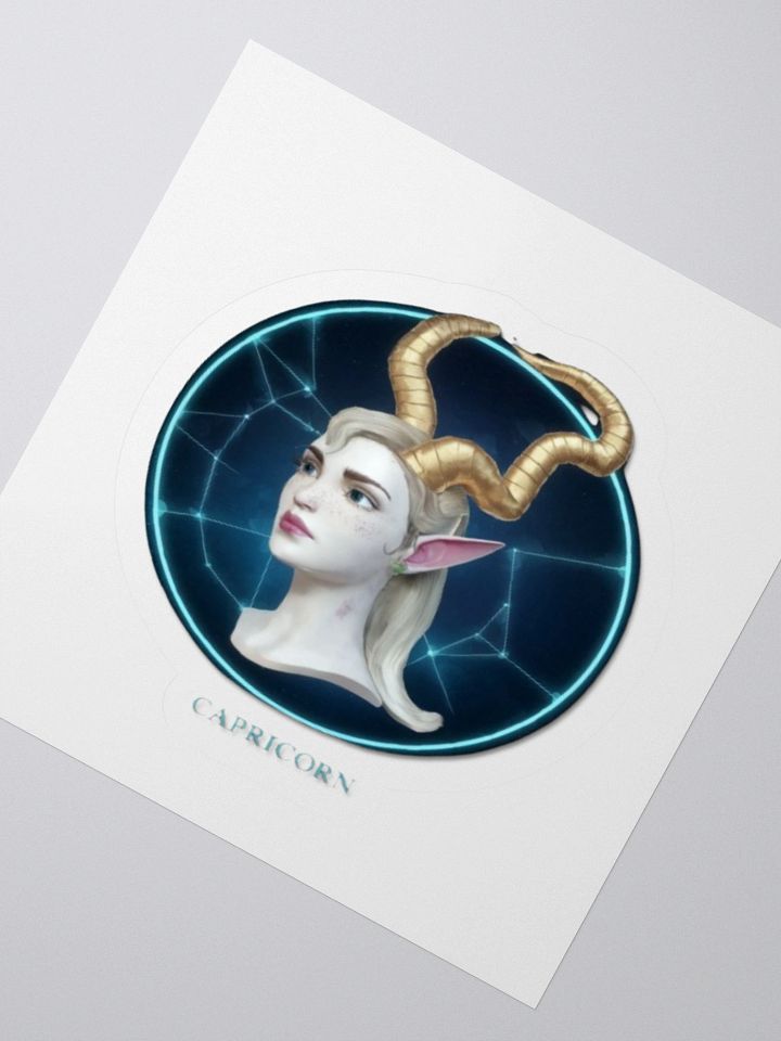 Capricorn Kiss-Cut Sticker product image (6)