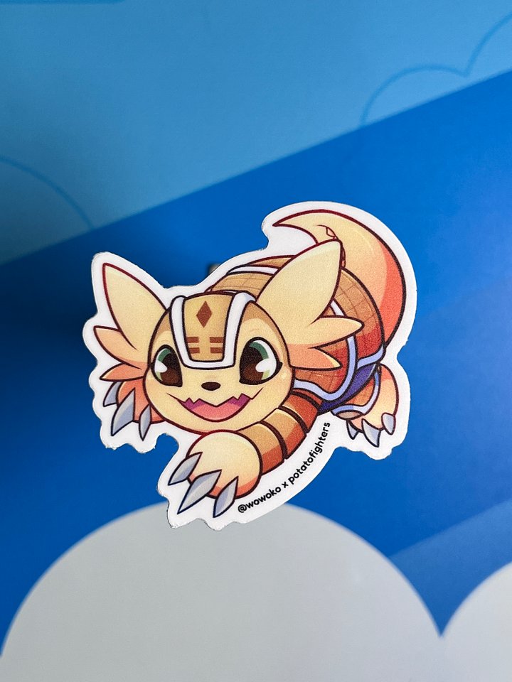 Armadillomon - Sticker product image (1)