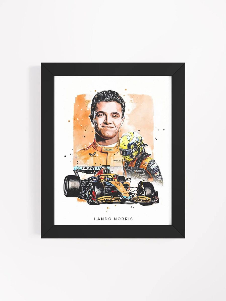 Lando Norris Matte Poster Premium Quality Print product image (4)