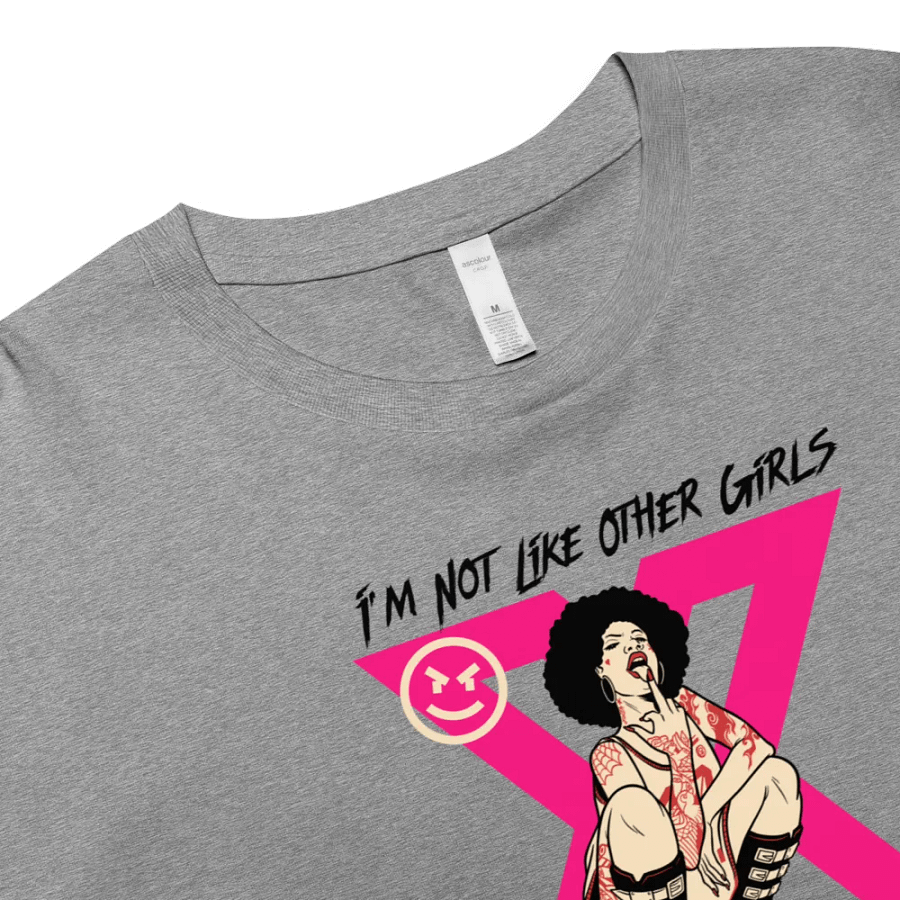 Not Like Other Girls Womans Crop Top-Afro Anne product image (4)