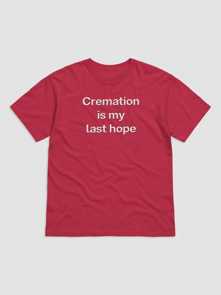 'Cremation' Embroidered Tee product image (1)