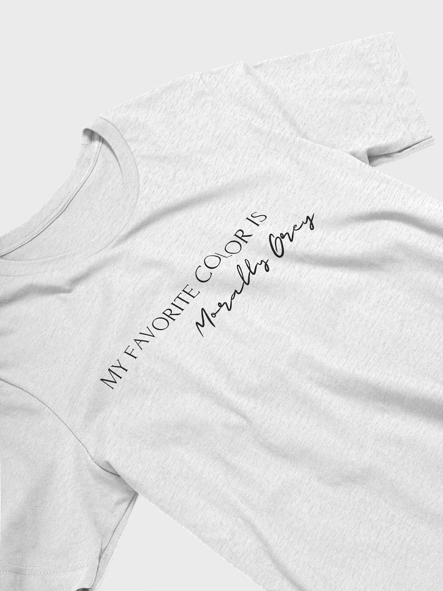 Morally Grey Shirt Black Font - Jackson product image (3)