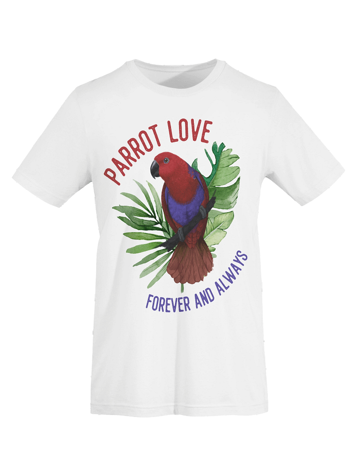 Parrot Love Eclectus Unisex T-Shirt product image (1)