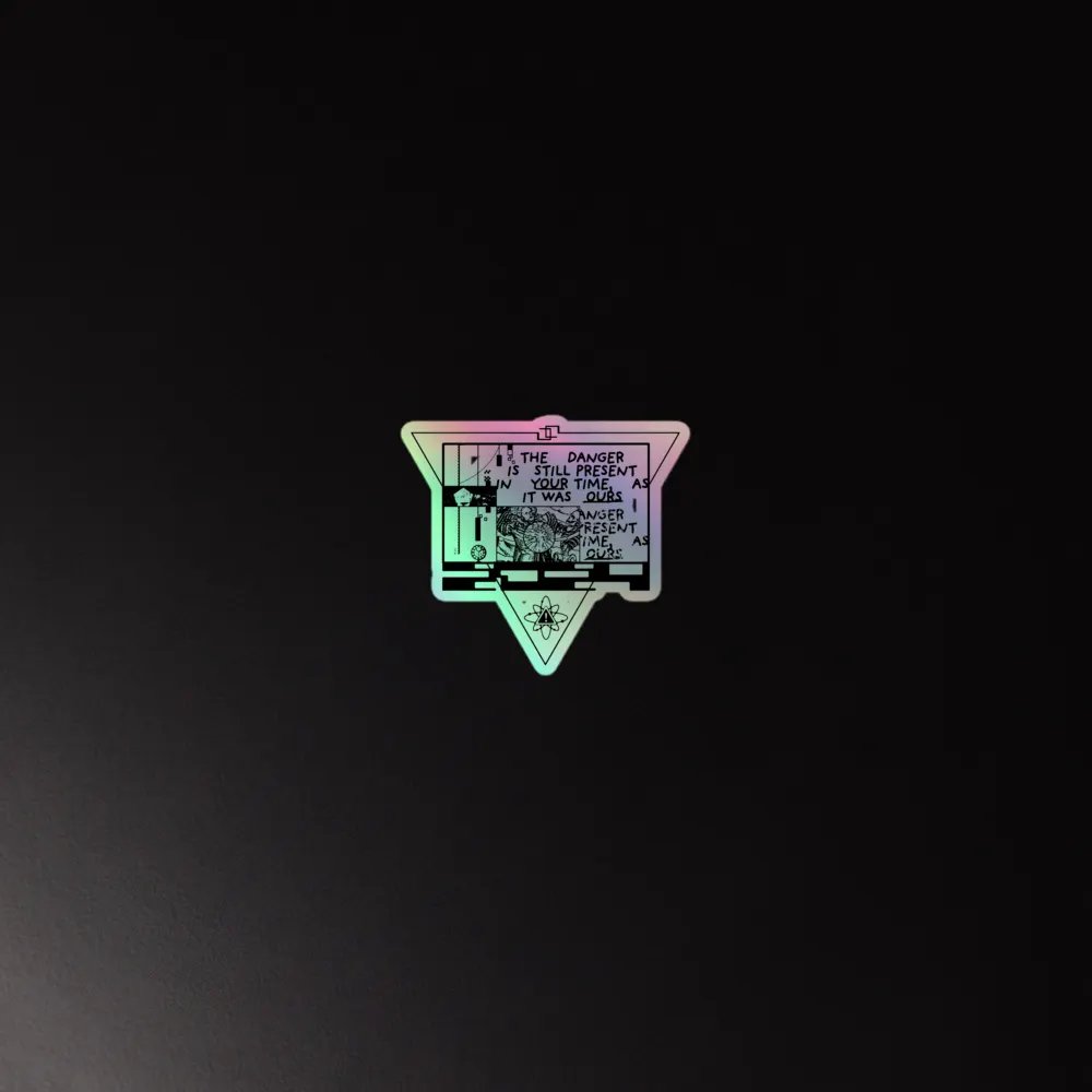 THE DANGER IS PRESENT (sticker) product image (4)