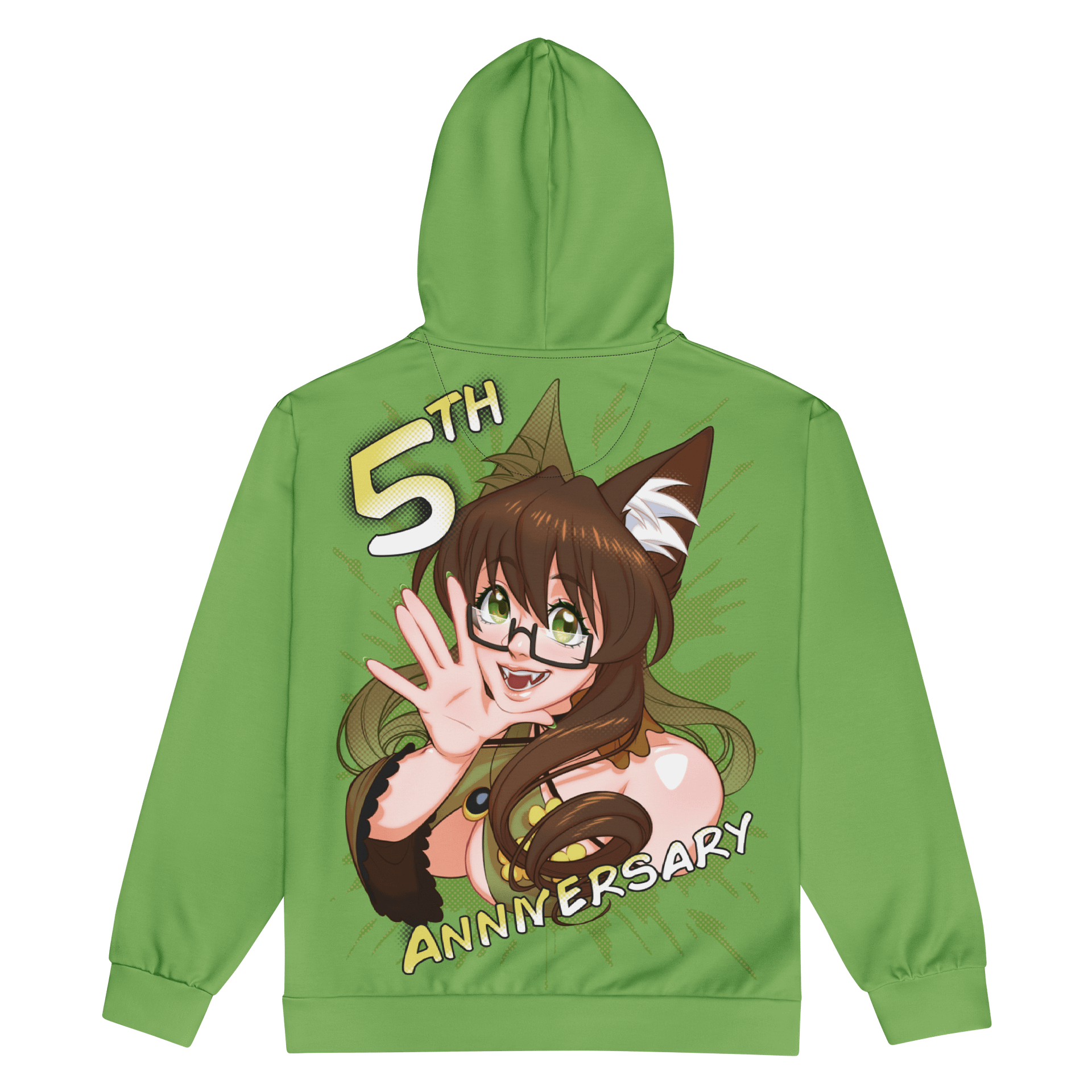 Fifth Year Anniversary Zip up Hoodie product image (2)