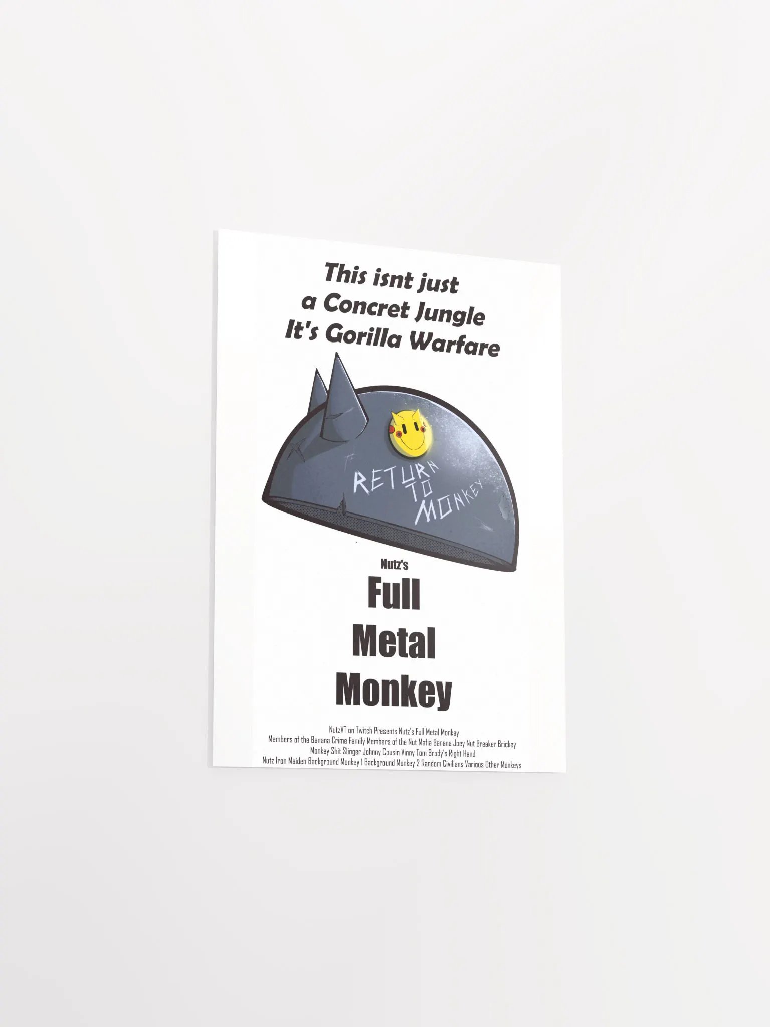 Full Metal Monkey Poster product image (3)