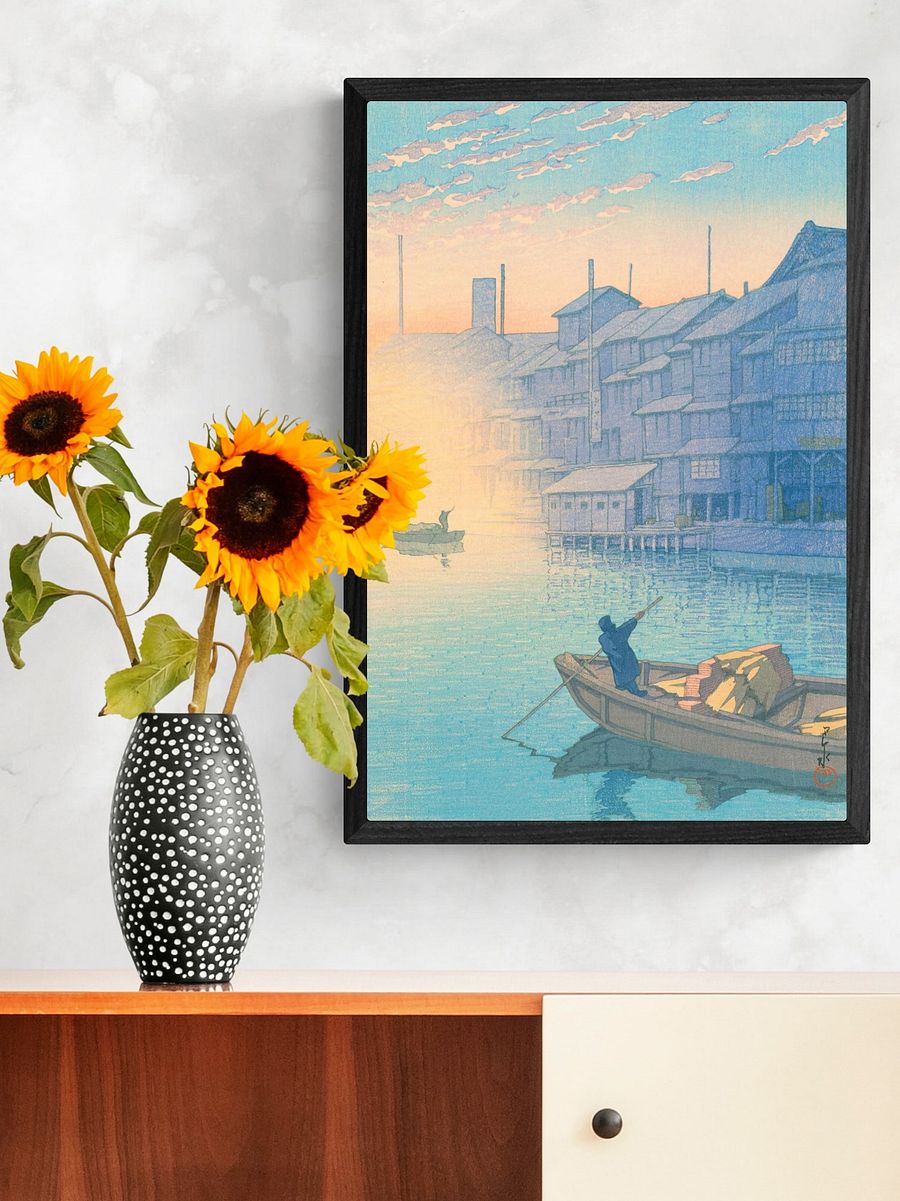 Morning in Dotonbori, Osaka - Kawase Hasui product image (3)