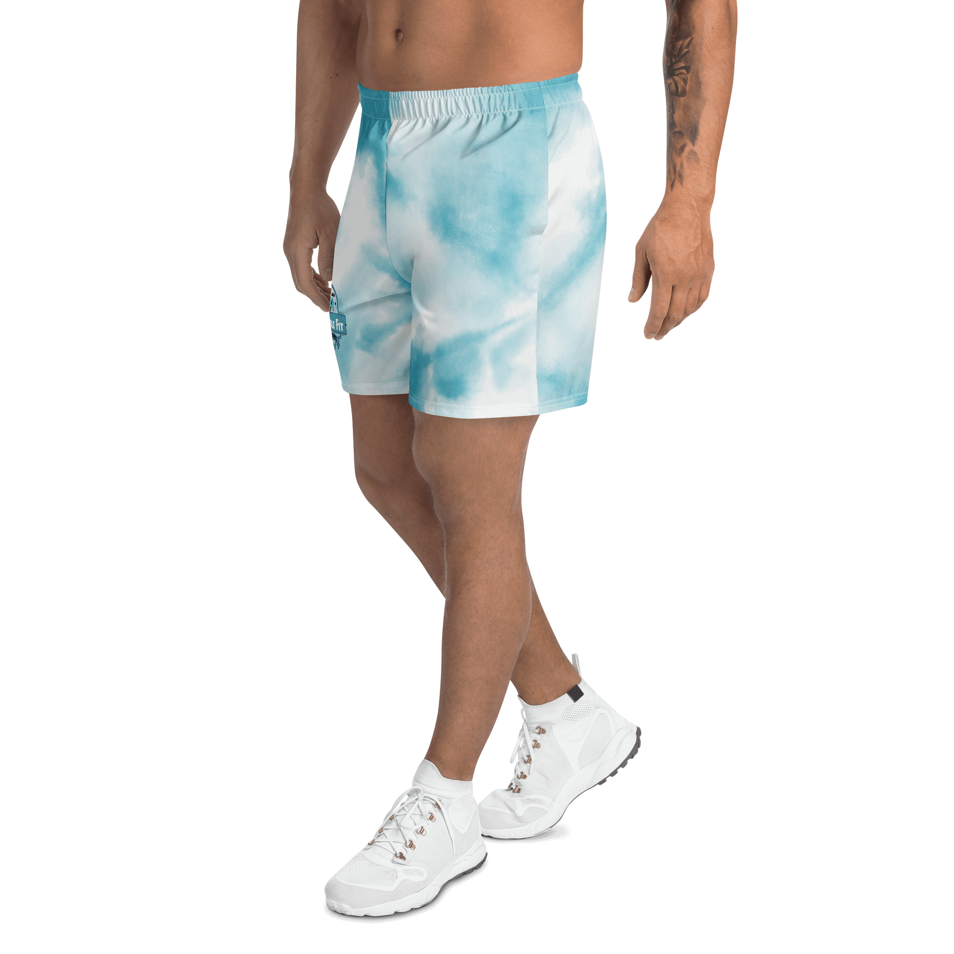 RapidDry Tye-Dye Sky All-Over Athletic Shorts product image (3)