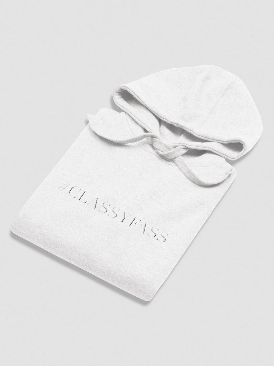 #CLASSY FASS - White Hoodie product image (4)
