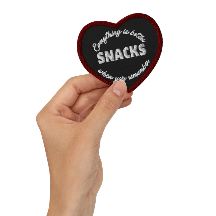 Snacks Heart Patch product image (2)