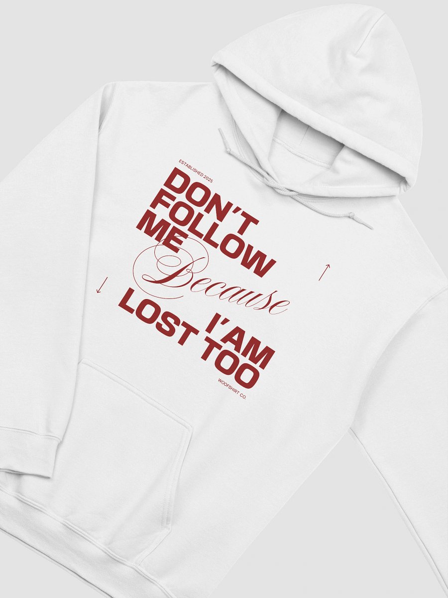 Don´t follow me | Gildan Classic Unisex Hoodie product image (4)