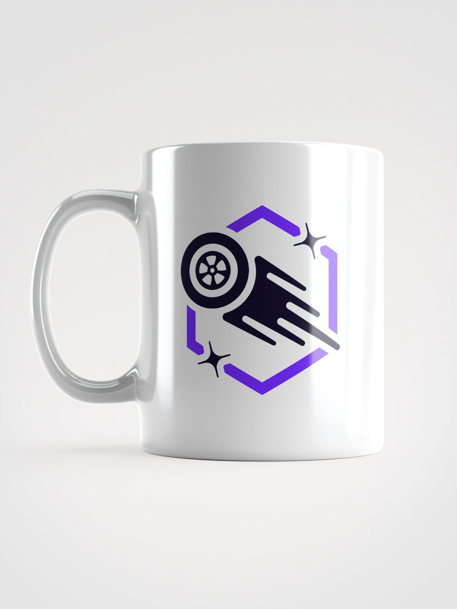 White Ceramic Mug (Color Logo) product image (17)