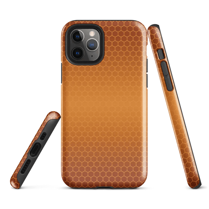 Warm Honeycomb iPhone Tough Case product image (2)