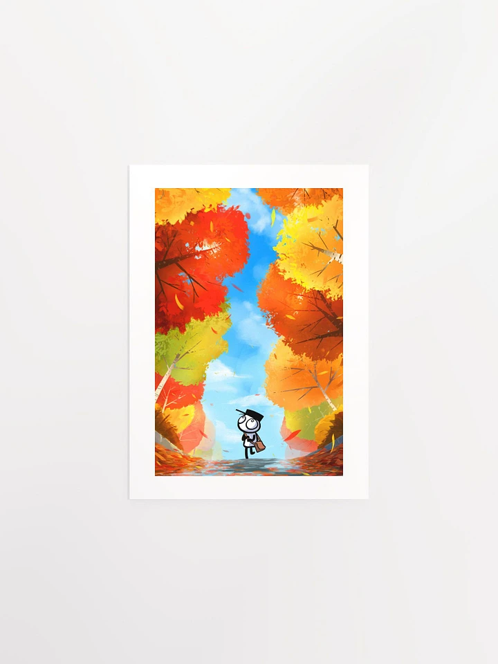 'Drawn Back' art print product image (2)