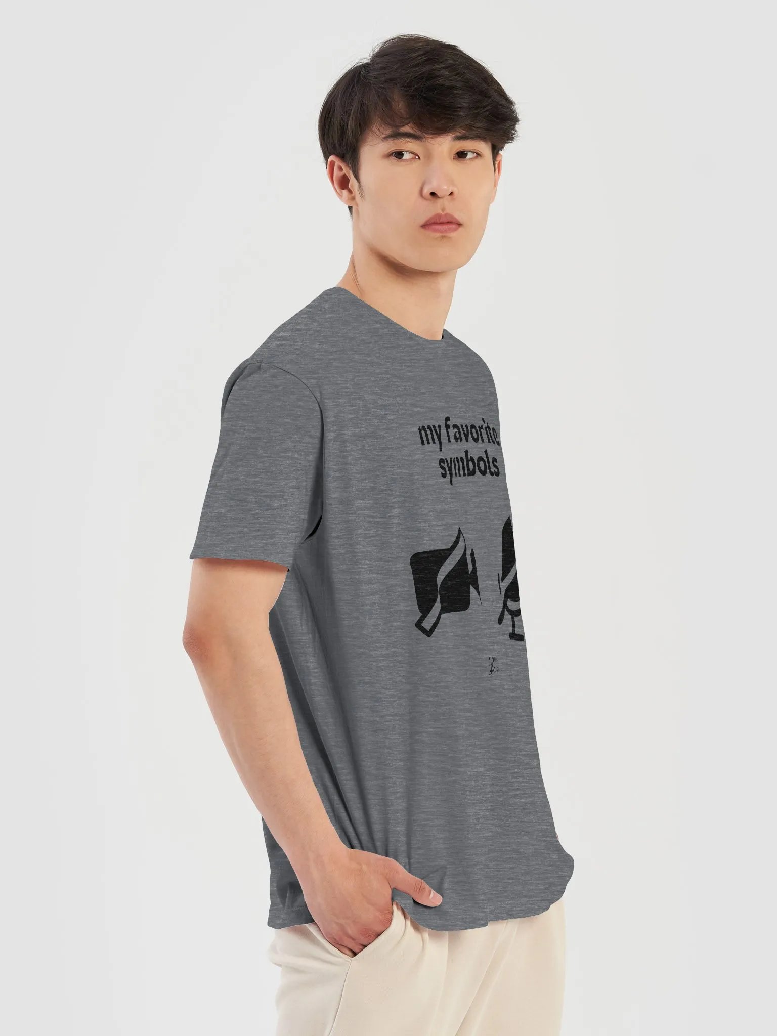 Favorite Symbols Comfort T-Shirt product image (3)