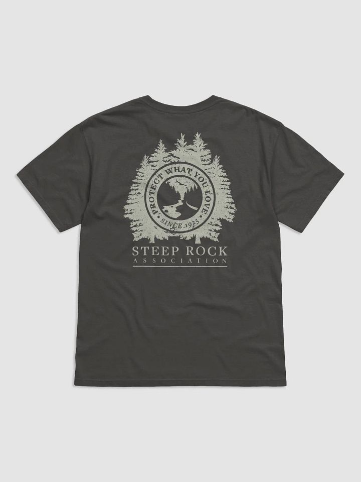 Steep Rock t-shirt (light green logo) product image (4)