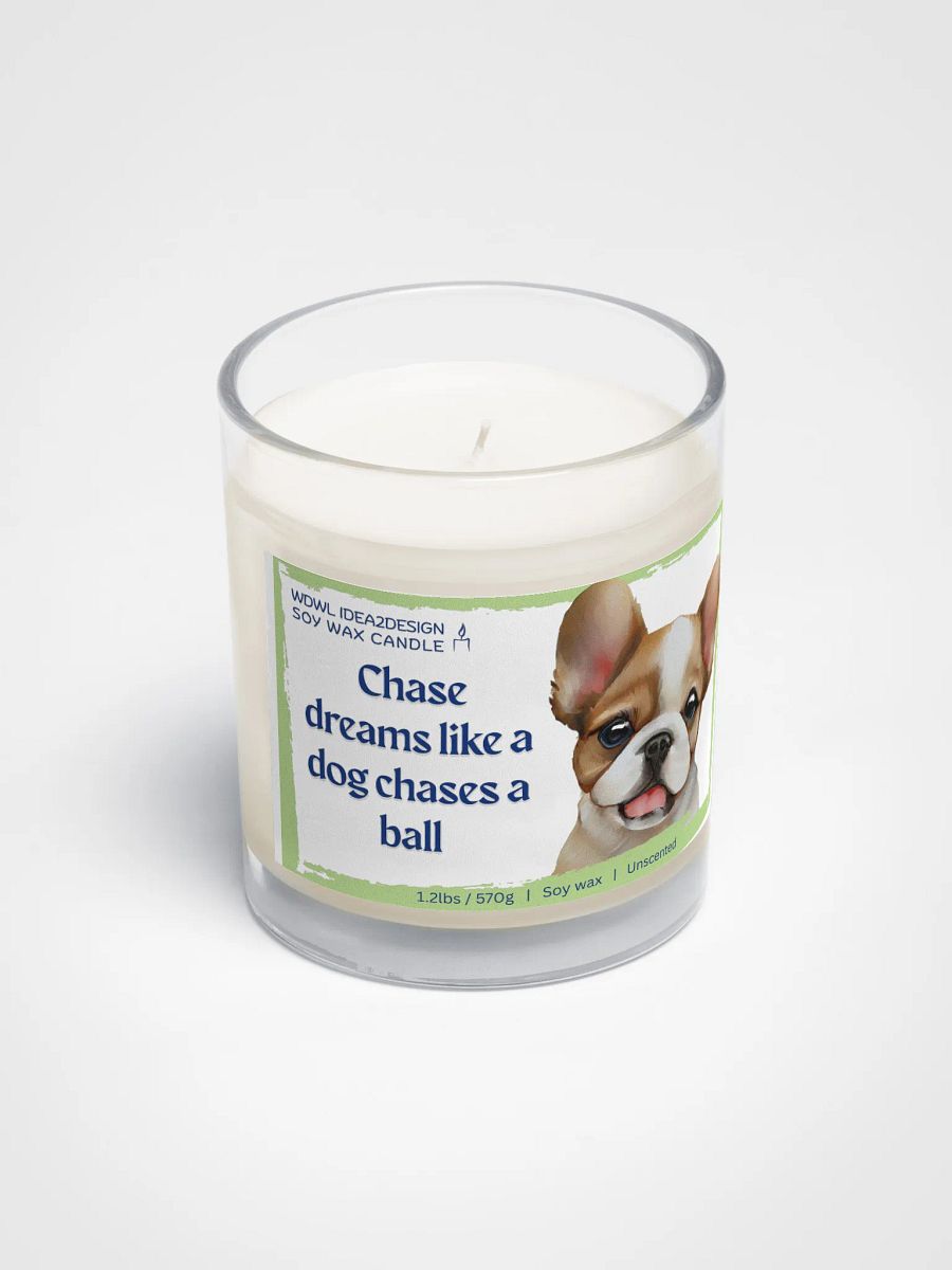 French Bulldog Dog Lover Best Gift, Large Capacity, Great Value & Eco-Friendly Candle – 1.2 lbs of Pure Serenity product image (2)