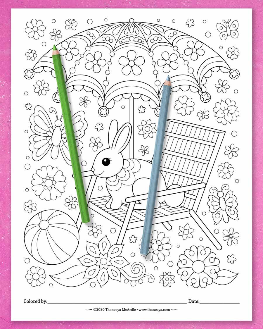 Whimsical Worlds Coloring Pages product image (2)