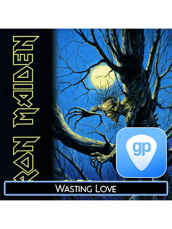 Wasting Love PDF TAB + Backing Track MP3 product image (1)
