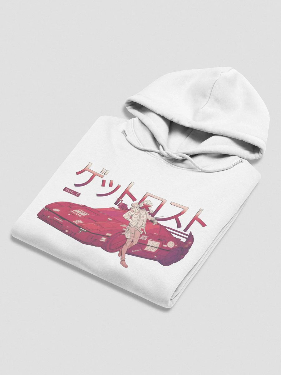 Retro Racer Hoodie (Cherry Variation, Vintage Print) product image (5)