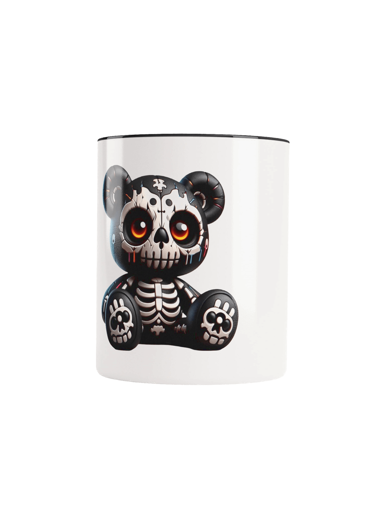 Glowing Bear Skeleton Ceramic Mug product image (68)