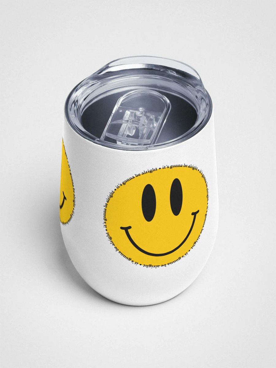It's Gonna Be Alright Wine Tumbler product image (4)