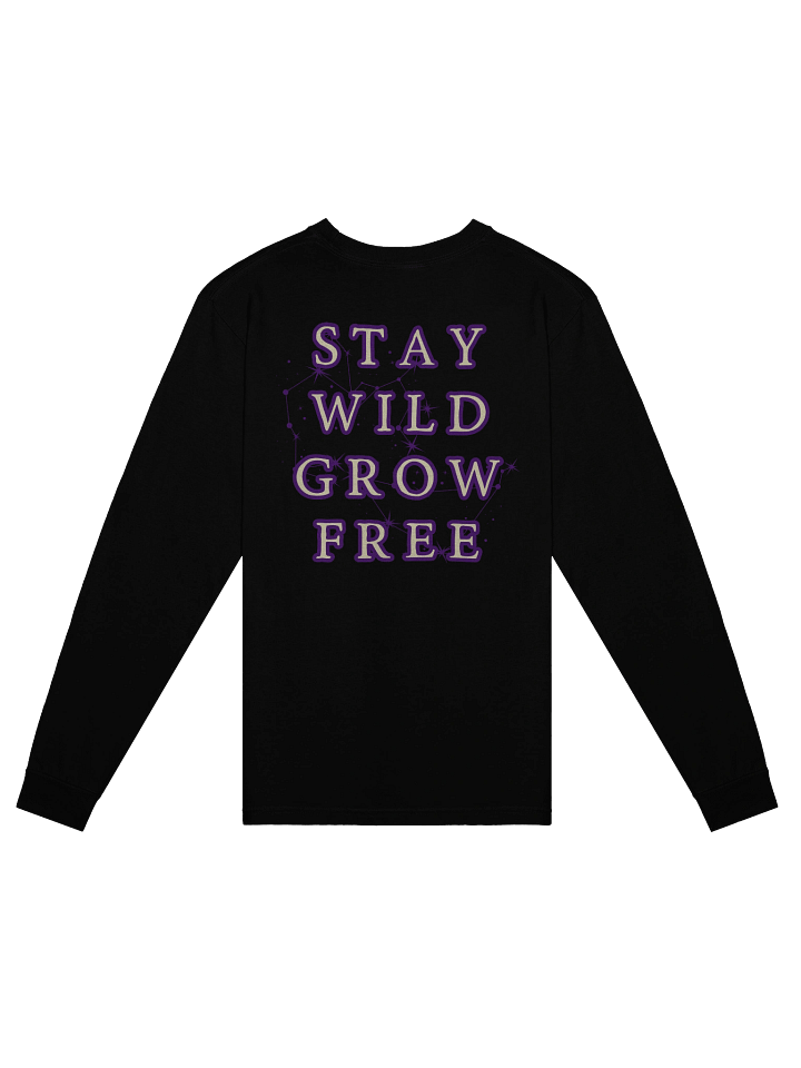 school of prophecy | long-sleeve tee | sagittarius-capricorn cusp product image (2)