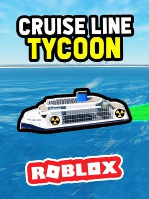 Building a NUCLEAR POWERED Ship in Cruise Line Tycoon #roblox