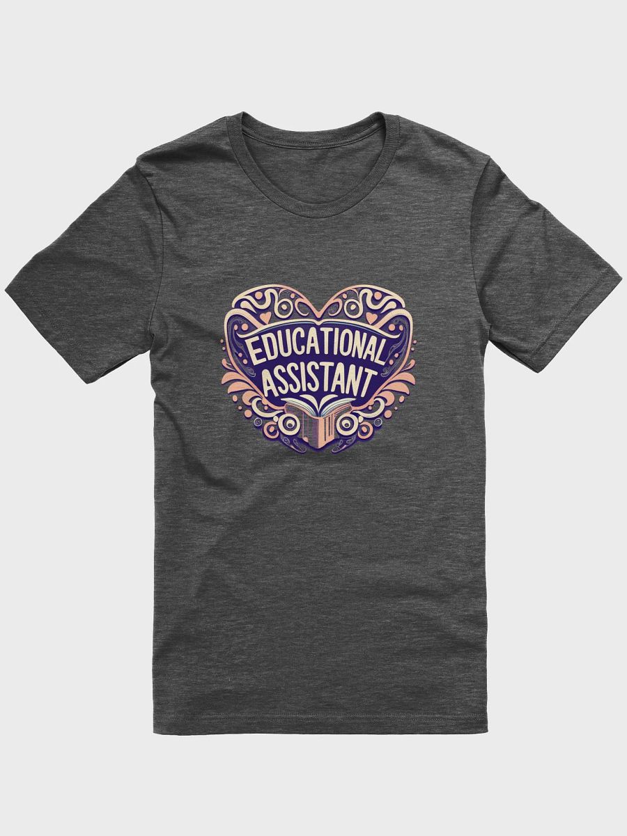Educational Assistant Heart - Unisex T-shirt Bella Canvas 3001 product image (1)