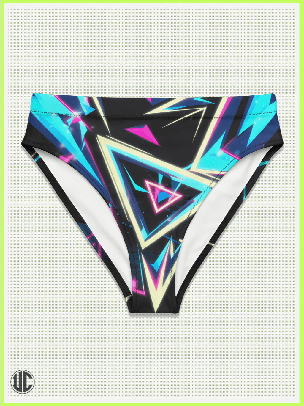 UnkoCon – Electric '80s Neon Bikini Bottom product image (1)