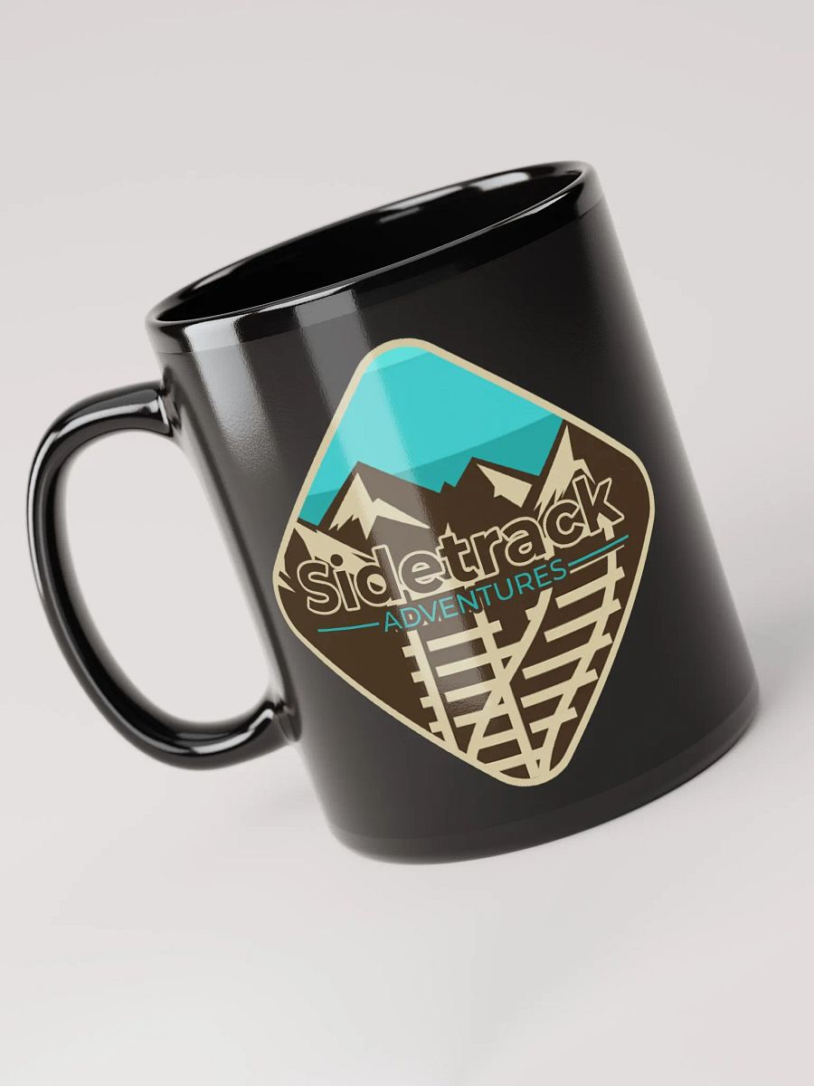 Sidetrack Adventures Logo Black Mug product image (3)