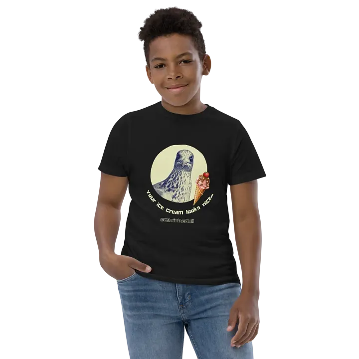 Gavin the Gull - Your ice cream looks nice... Youth T-shirt product image (2)