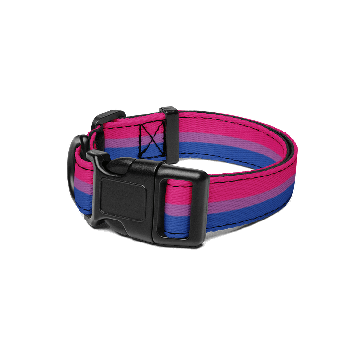 Bisexual Pride Flag Pet Collar product image (1)