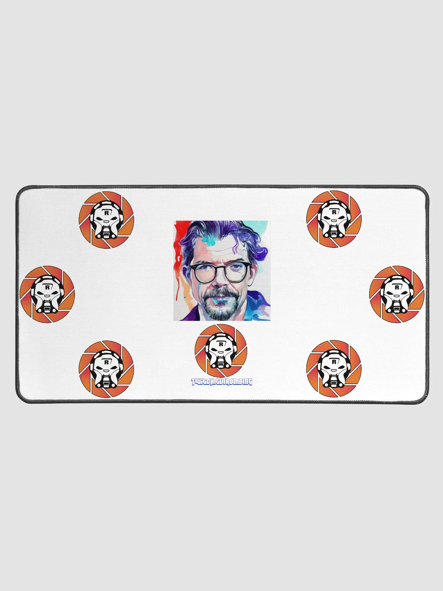 Retro Vision Desk Mat product image (1)