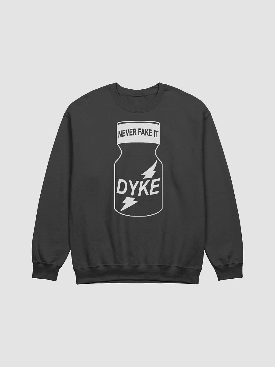 Dyke Poppers Sweatshirt 👃 Black product image (1)