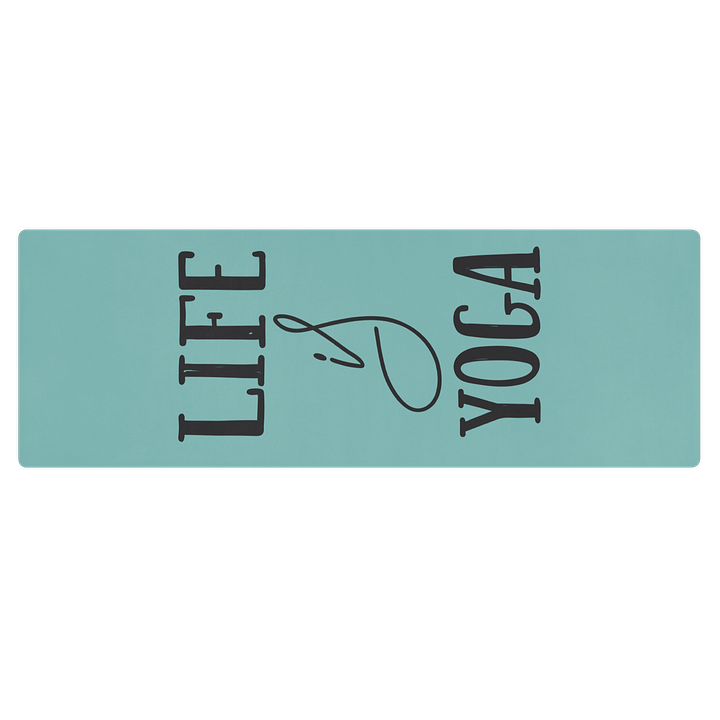 Life is Yoga Mat product image (1)