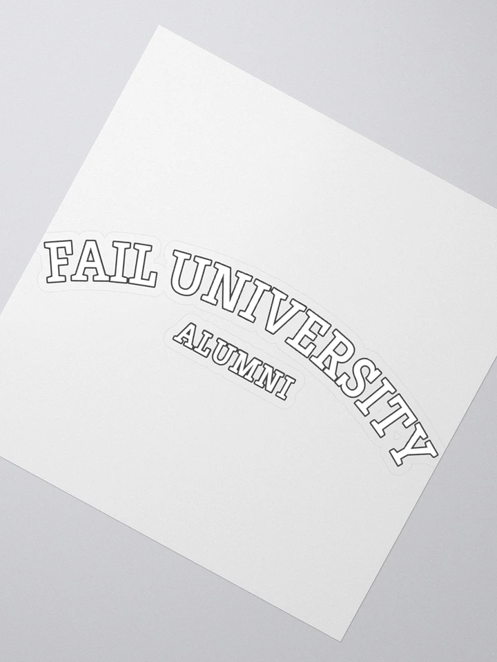 Fail University Sticker product image (2)