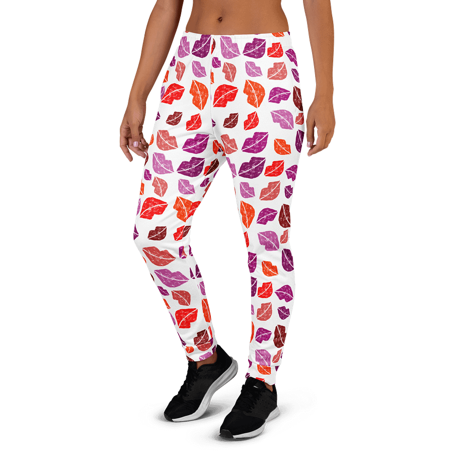 Vibrant Colorful Lips Women's Joggers product image (3)