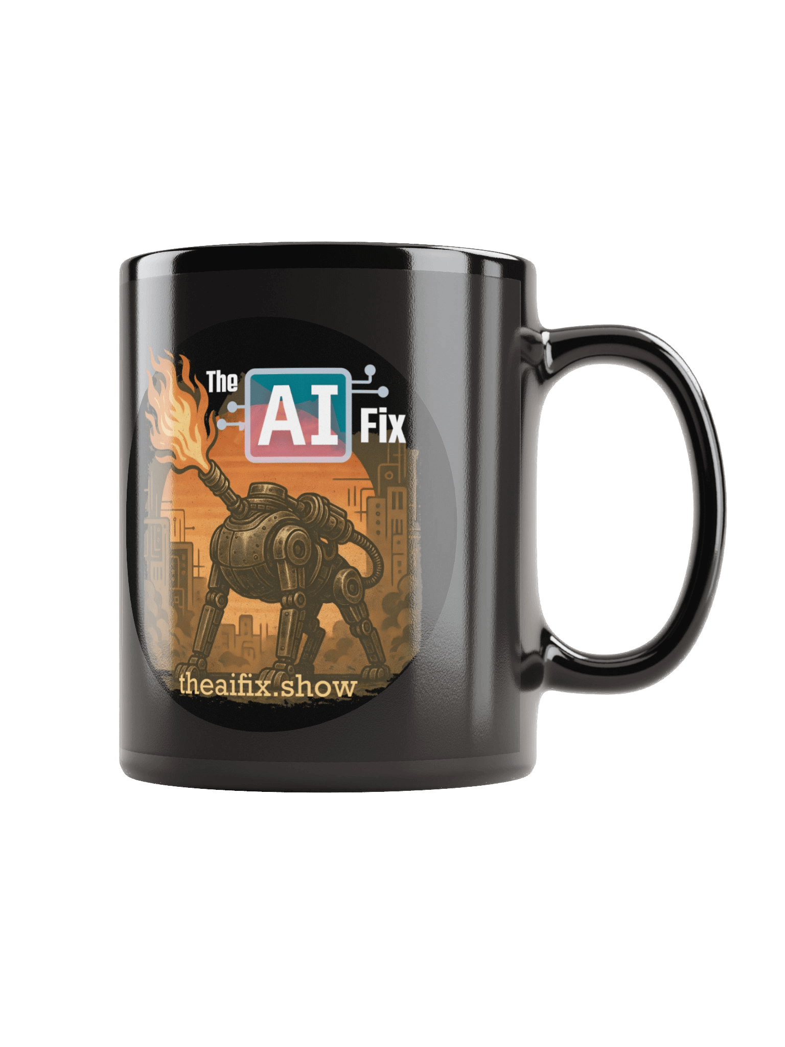 Dystopian dog mug product image (1)