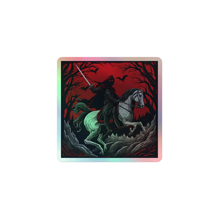 Fear Headless Horseman Holographic Sticker Set product image (1)