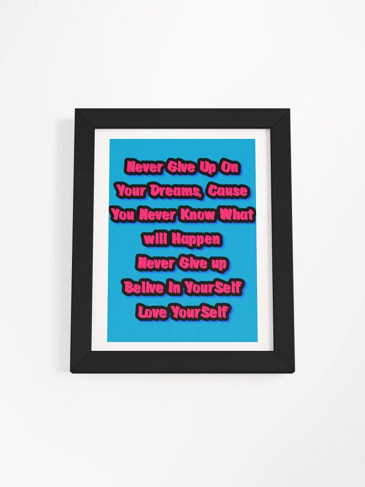 Empowerment Manifesto Framed Poster product image (6)