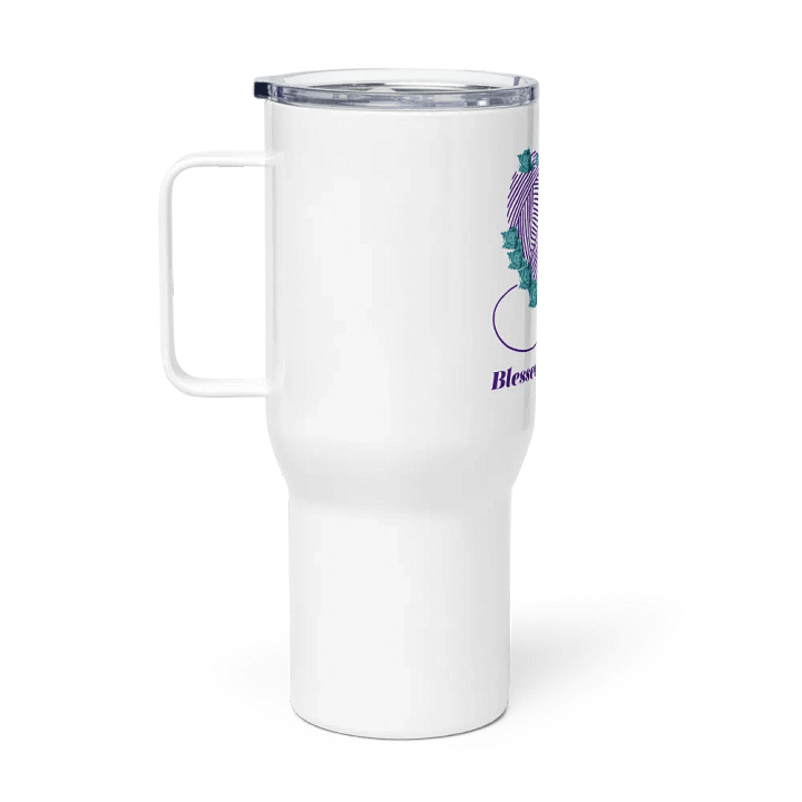 Blessed2Crochet Travel Mug with Handle product image (1)
