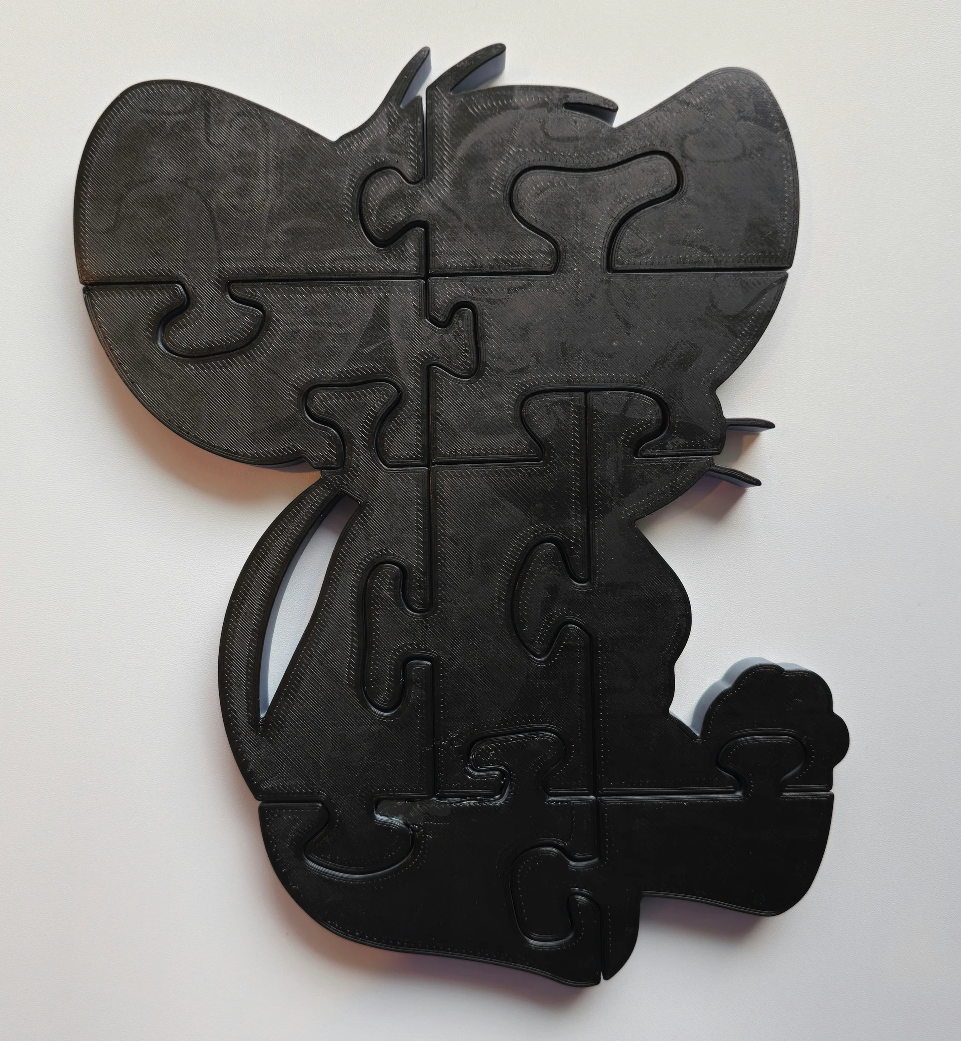 Mouse 3D Printed Jigsaw Puzzle – A Playful & Creative Puzzle for Kids! product image (3)