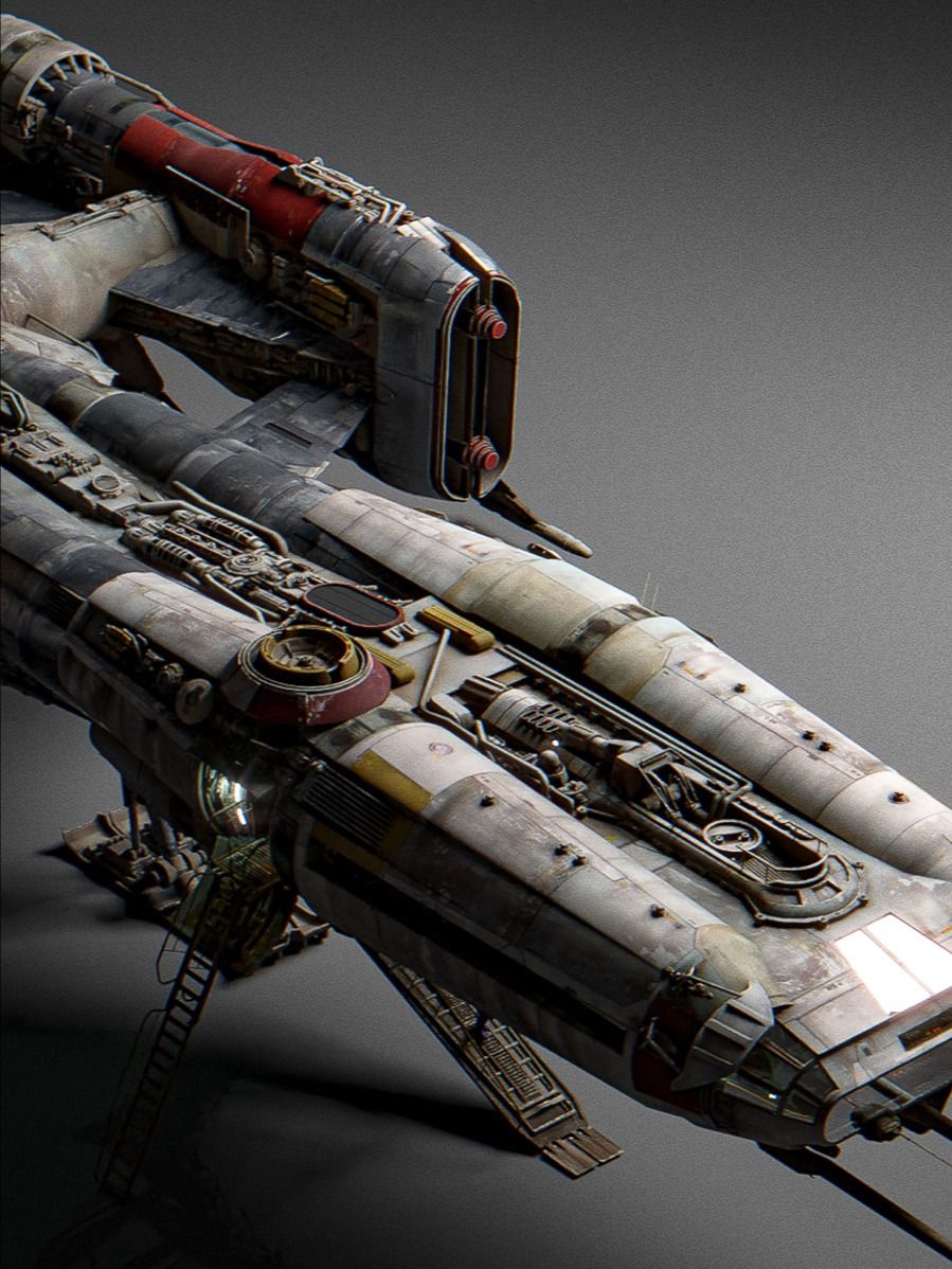 3D Model - Spaceship - Bounty Hunter Ship (Freelance License) product image (8)